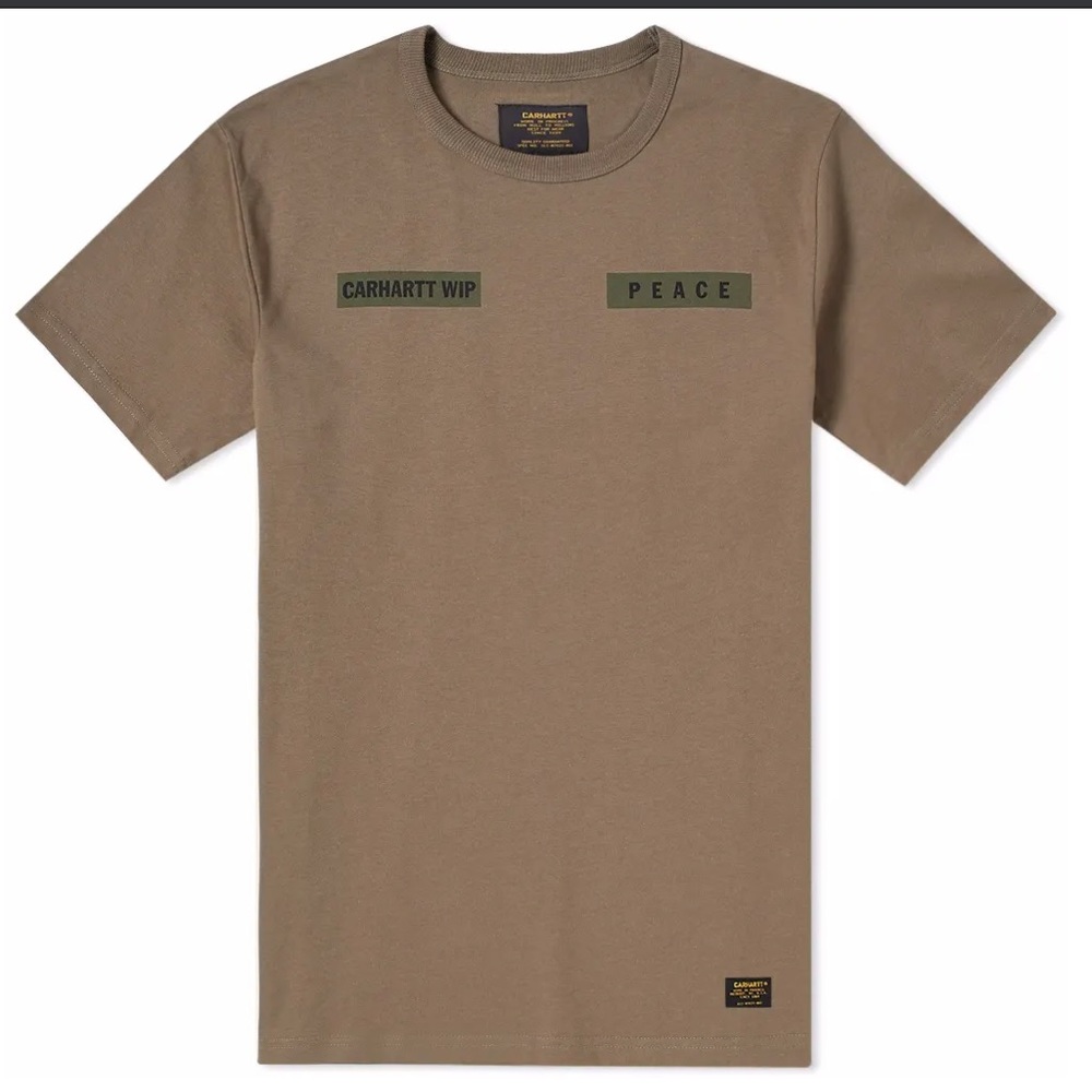CARHATTT WIP PEACE TEE - VERY RARE